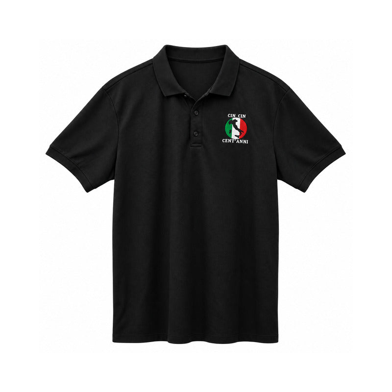 Cin Cin Cent’Anni Focus Polo Shirt