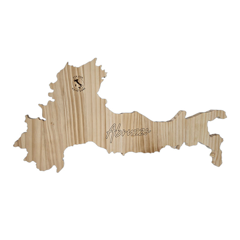 Map of Italy Grazing Boards